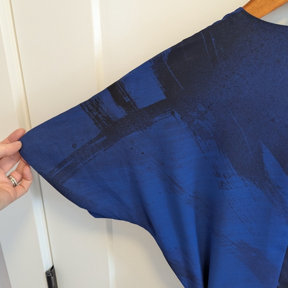 Babaton Asymmetrical Navy Dress - Picture 7 of 7